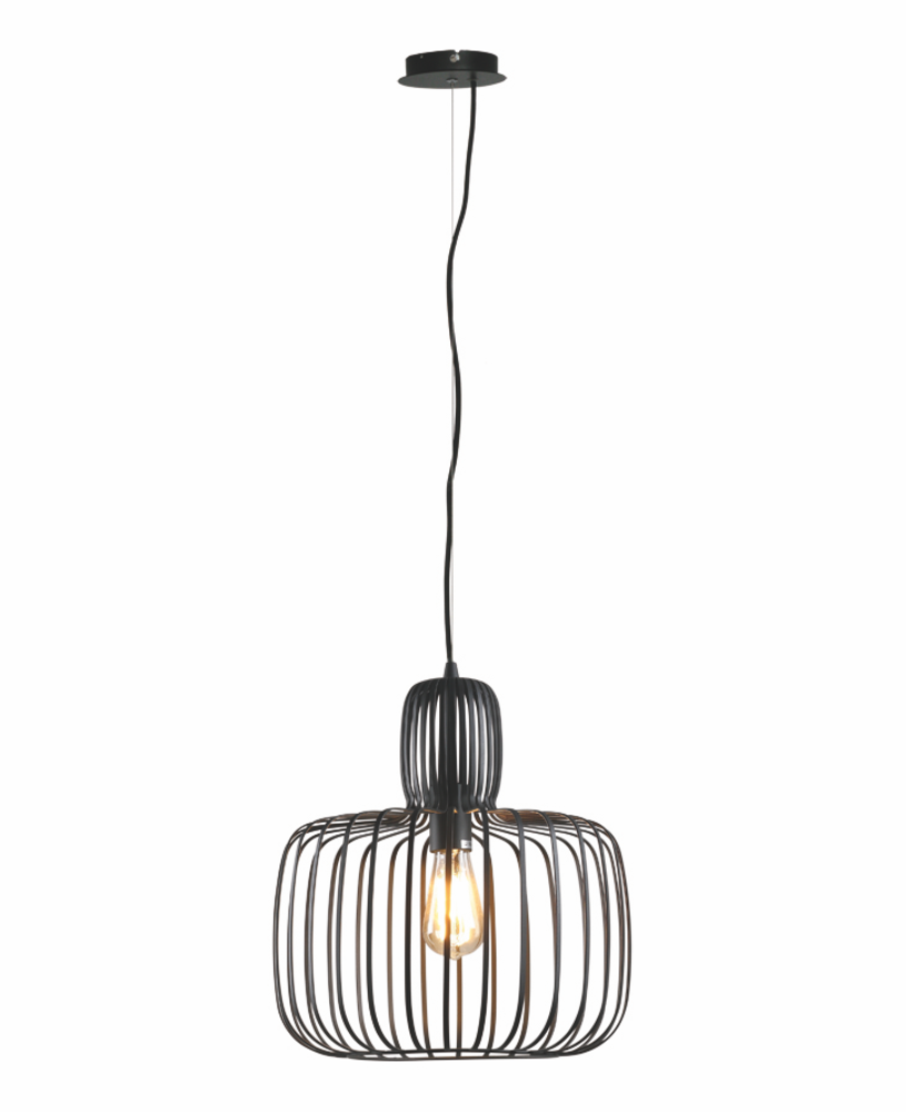 Freelight Pendellampe Costola Ø55cm Sort Freelight Pendellampe Costola Ø55cm Sort