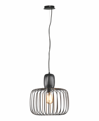 Freelight Pendellampe Costola Ø55cm Sort Freelight Pendellampe Costola Ø55cm Sort