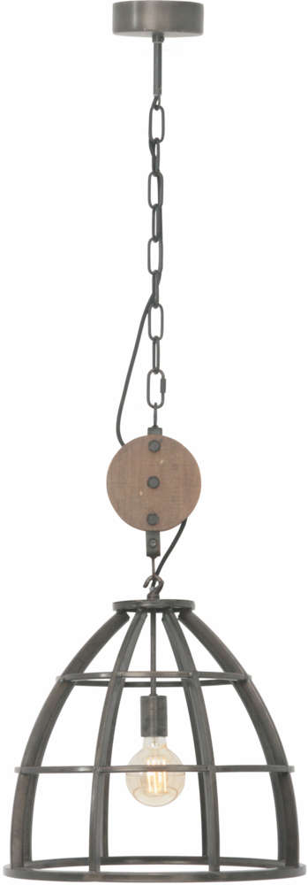 Freelight Pendellampe Birdie 47cm Sort/jern/træ