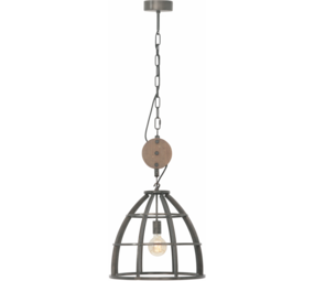 Freelight Pendellampe Birdie 47cm Sort/jern/træ Freelight Pendellampe Birdie 47cm Sort/jern/træ