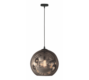 Freelight Pendellampe Visiera 30cm Sort/Røget Glas Freelight Pendellampe Visiera 30cm Sort/Røget Glas