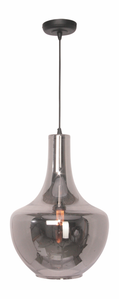 Freelight Pendellampe Zaino Sort met Røget Glas Freelight Pendellampe Zaino Sort met Røget Glas