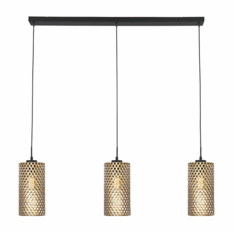 Freelight Pendellampe Aureo 3-fatninger Sort/Guld Freelight Pendellampe Aureo 3-fatninger Sort/Guld