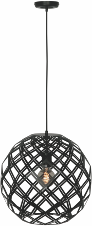 Freelight Pendellampe Emma Globe 40cm Sort Freelight Pendellampe Emma Globe 40cm Sort