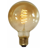 Freelight Globe LED Kulstoftråd 95mm Gylden