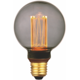 Freelight 5W LED Globe Røget 8cm 3 positioner memory