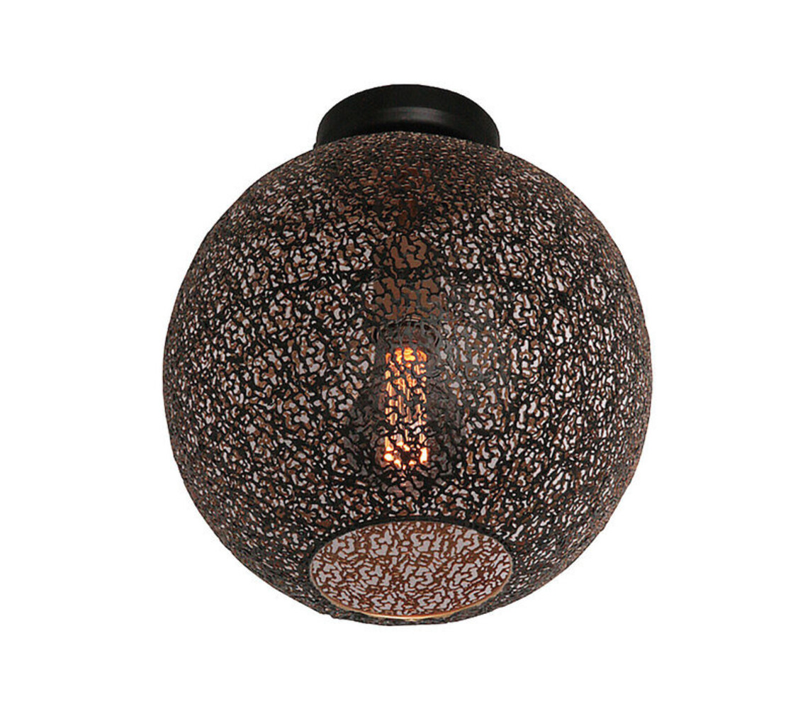 Freelight Loftslampe Oronero 30cm Sort/Guld E27 Freelight Loftslampe Oronero 30cm Sort/Guld E27