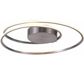 Freelight Loftslampe Ophelia 24W stål Freelight Loftslampe Ophelia 24W stål