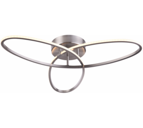 Freelight Loftslampe Spike 21W stål