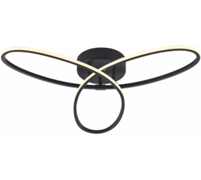 Freelight Loftslampe Spike 21W Sort