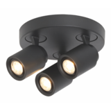 Freelight 3-fatninger Spot Razza GU-10 Sort