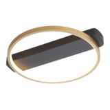 Freelight Loftslampe Cintura ø 35cm Sort/Guld