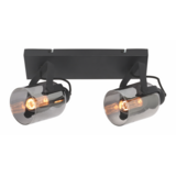 Freelight 2l. Aflang Fumoso Sort met Røget Glas