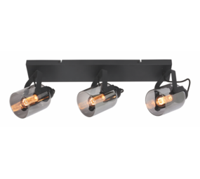 Freelight 3l. Aflang Fumoso Sort met Røget Glas