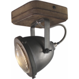 Freelight PL.1l Spot Woody Sort/træ