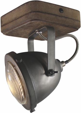 Freelight PL.1l Spot Woody Sort/træ Freelight PL.1l Spot Woody Sort/træ