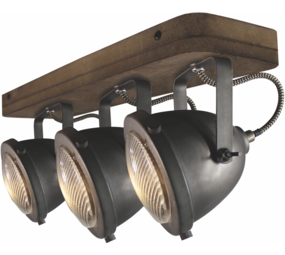 Freelight PL.3l Spot Woody Sort/træ Freelight PL.3l Spot Woody Sort/træ