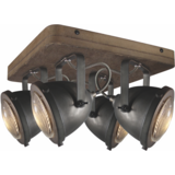 Freelight PL.4l Spot Woody Sort/træ