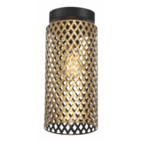 Freelight Loftslampe Aureo 1-fatning Sort/Guld