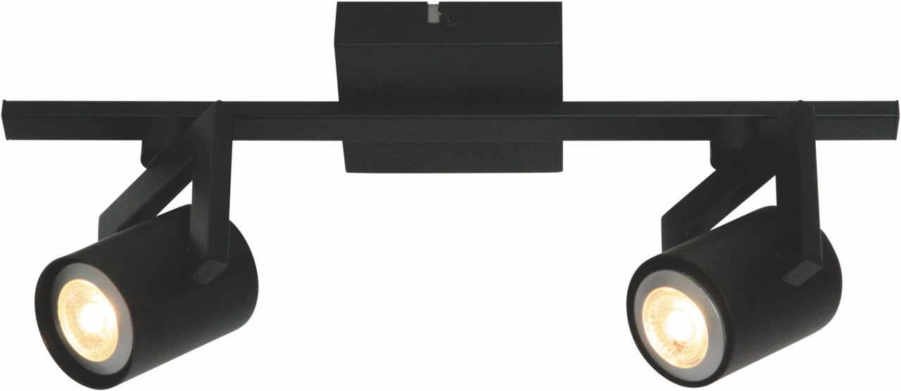 Freelight 2l.Aflang Valvoled LED Sort