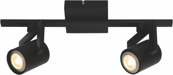 Freelight 2l.Aflang Valvoled LED Sort