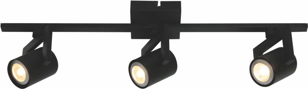 Freelight 3l.Aflang Valvoled LED Sort