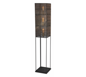 Freelight Gulvlampe Avola 3-fatninger Sort/Guld Freelight Gulvlampe Avola 3-fatninger Sort/Guld