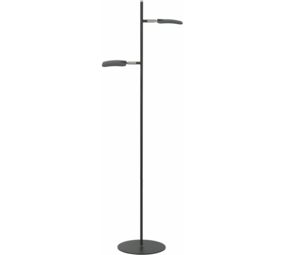 Freelight Gulvlampe 2l.  Raggio  Sort
