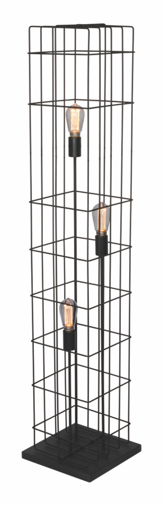 Freelight Gulvlampe Squalo 3-fatninger Sort Freelight Gulvlampe Squalo 3-fatninger Sort