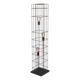 Freelight Gulvlampe Squalo 3-fatninger Sort