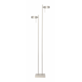 Freelight Gulvlampe Bling 2-fatninger stål