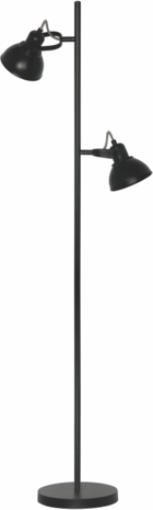 Freelight Gulvlampe 2l. Santo Sort Freelight Gulvlampe 2l. Santo Sort