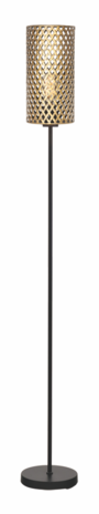 Freelight Gulvlampe Aureo 1-fatning Sort/Guld