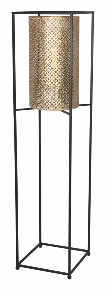 Freelight Gulvlampe Petrolio 152cm Sort / Guld Freelight Gulvlampe Petrolio 152cm Sort / Guld