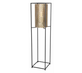 Freelight Gulvlampe Petrolio 152cm Sort / Guld