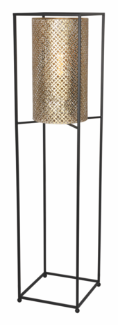 Freelight Gulvlampe Petrolio 152cm Sort / Guld Freelight Gulvlampe Petrolio 152cm Sort / Guld