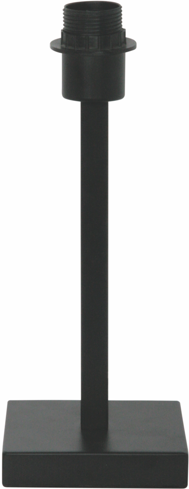 Freelight Bordlampe Nero 30cm vierkant e27 Freelight Bordlampe Nero 30cm vierkant e27