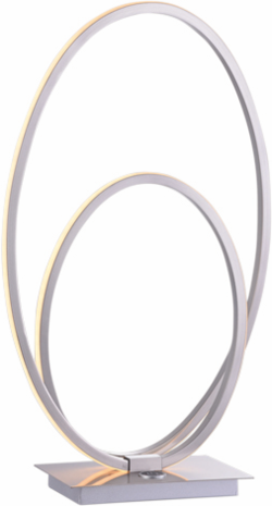 Freelight Bordlampe Ophelia 17W stål