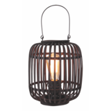 Freelight Bordlampe Treccia Rotan Sort / Skærm Rotan Sort