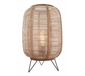 Freelight Bordlampe Maglia 48cm Brun