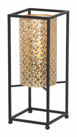 Freelight Bordlampe Petrolio 37cm Sort / Guld