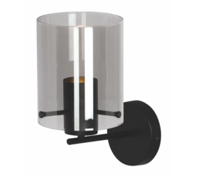 Freelight Væglampe Interno Sort / Røget Glas Freelight Væglampe Interno Sort / Røget Glas