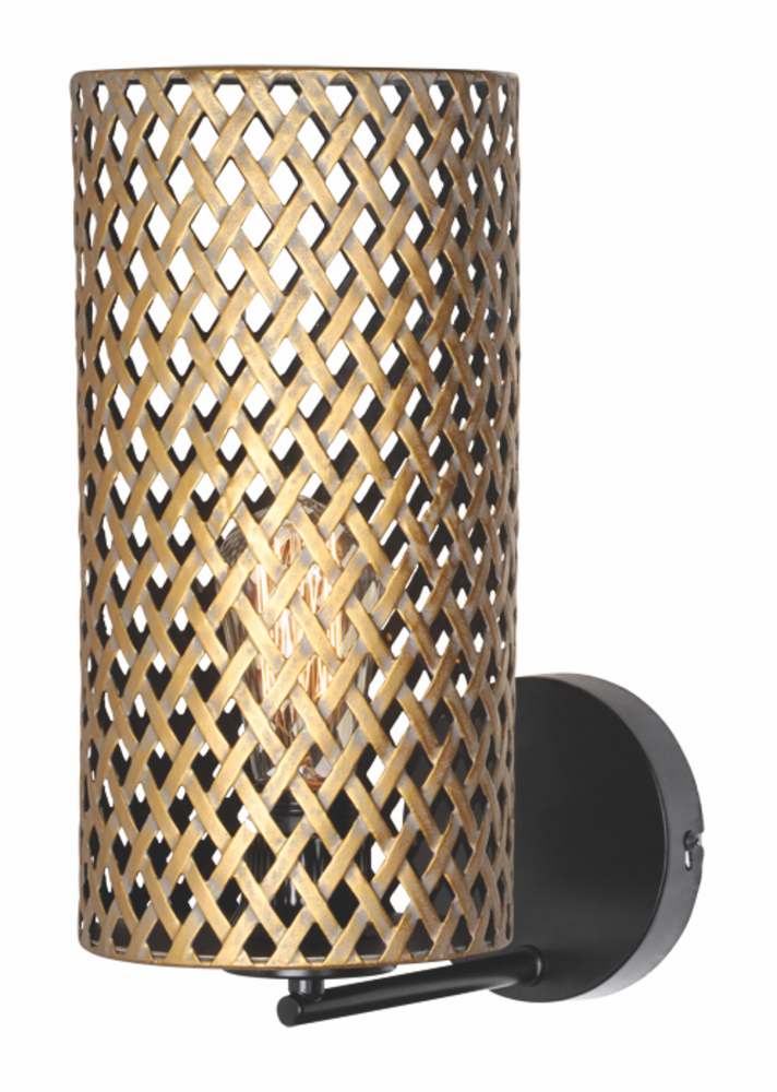 Freelight Væglampe Aureo 1-fatning Sort/Guld Freelight Væglampe Aureo 1-fatning Sort/Guld