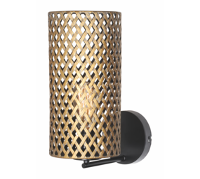 Freelight Væglampe Aureo 1-fatning Sort/Guld Freelight Væglampe Aureo 1-fatning Sort/Guld