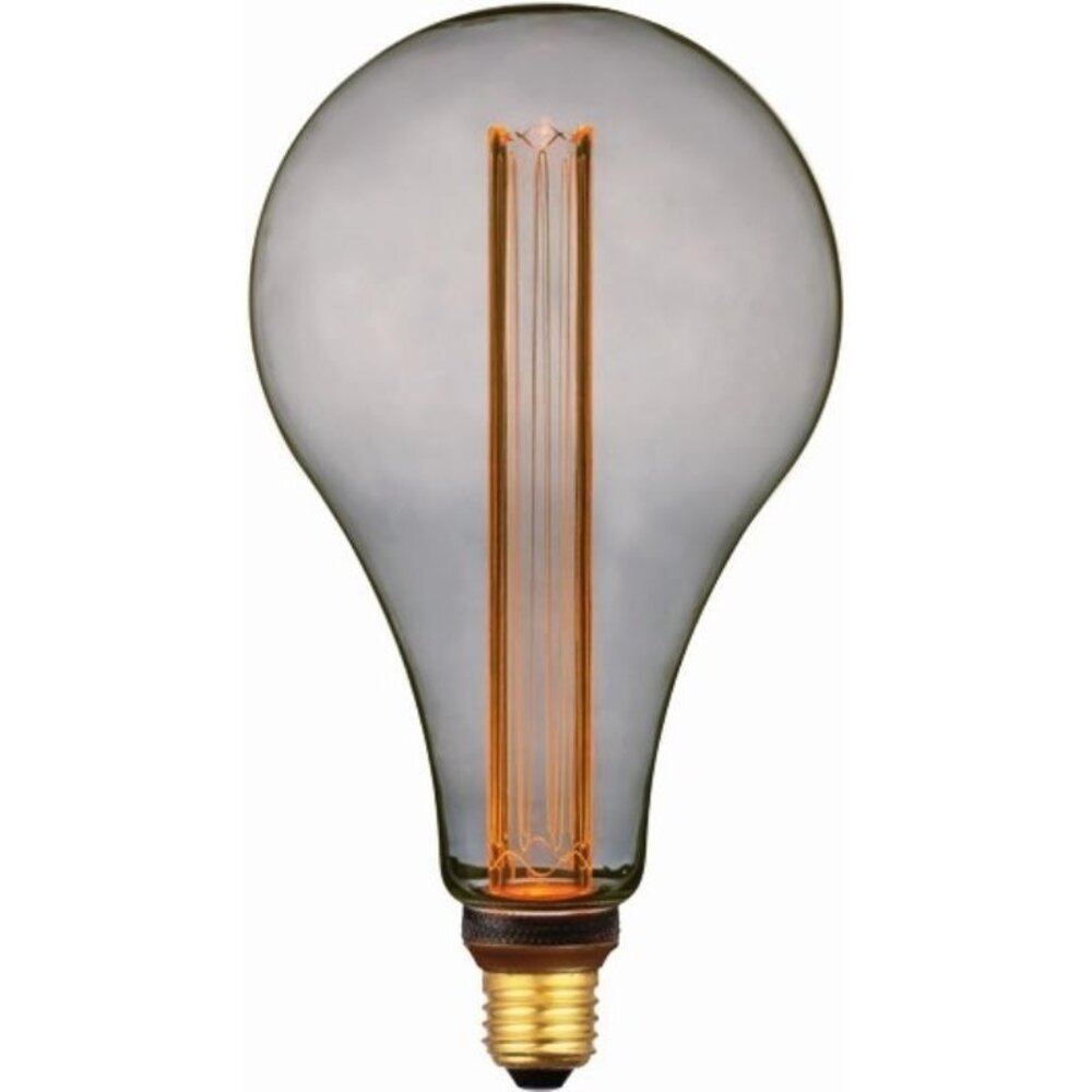 Freelight LED lampe - E27 fatning - 5W - 1800K - Smoke - Lang pære