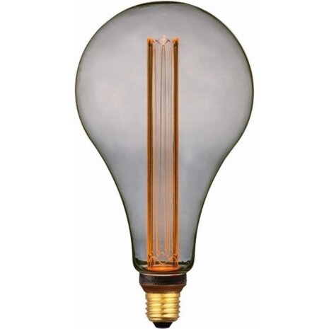 Freelight LED lampe - E27 fatning - 5W - 1800K - Smoke - Lang pære