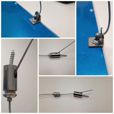Spectrum Wireophæng til LED paneler Spectrum Wireophæng til LED paneler