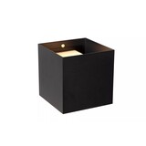 Lucide LED Væglampe EXETER - IP54 - E27 armatur - Sort