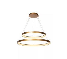 Lucide LED Pendellampe VIDAL - 92W - 2700K - Ø780mm - Dæmpbar - Matt guld/messing Lucide LED Pendellampe VIDAL - 92W - 2700K - Ø780mm - Dæmpbar - Matt guld/messing