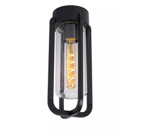Lucide LED Loftslampe GARLAND - E27 fatning - IP44 -ø151mm - Sort Lucide LED Loftslampe GARLAND - E27 fatning - IP44 -ø151mm - Sort